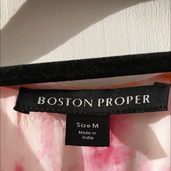 Boston Proper Size: M, Long Flowing Wrap Dress - Picture 3 of 6